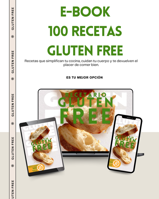 Ebook 100 Recetas Gluten Free